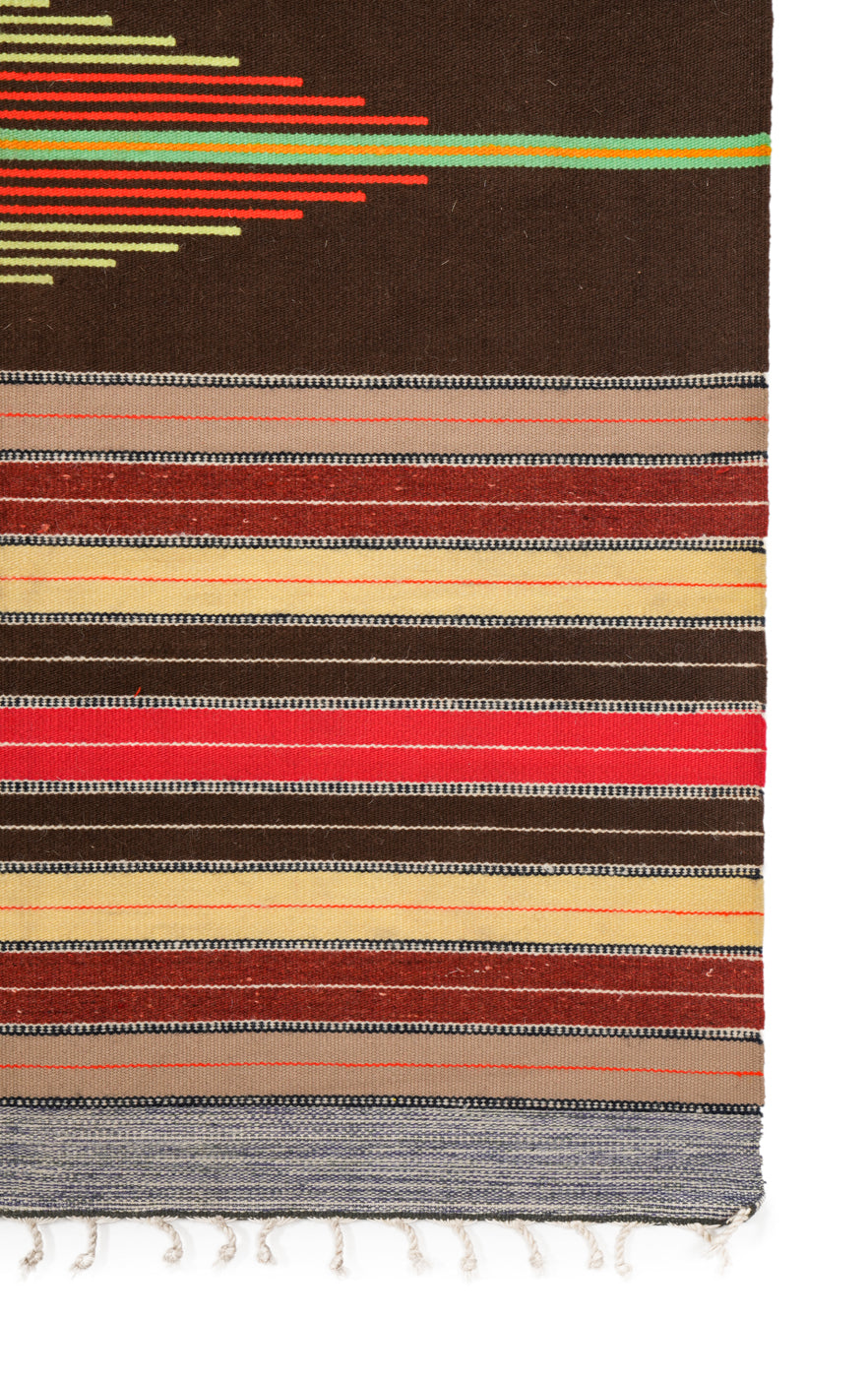 Vintage Peruvian Kilim 4'3" x 2'6"