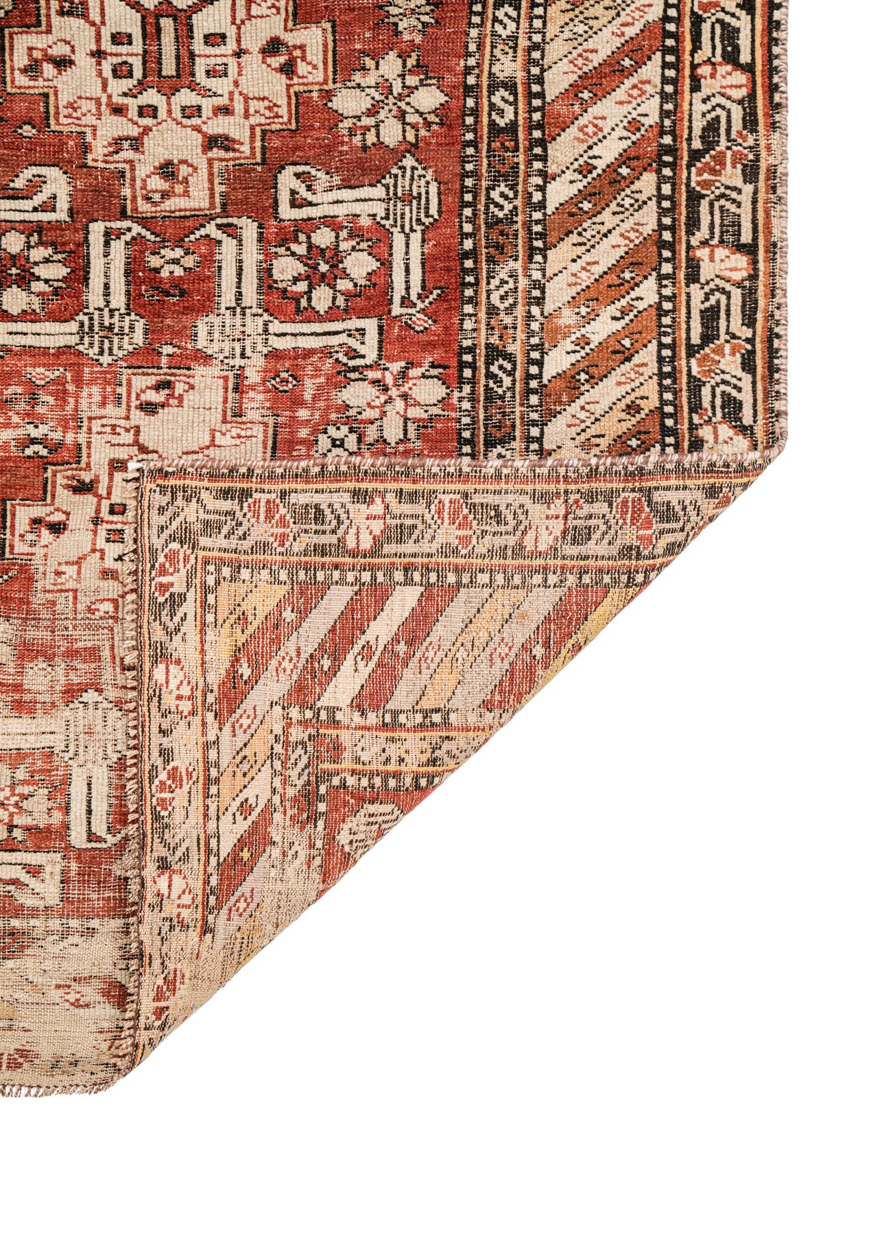 Antique Caucasian Kuba Rug 5'2" x 3'5"