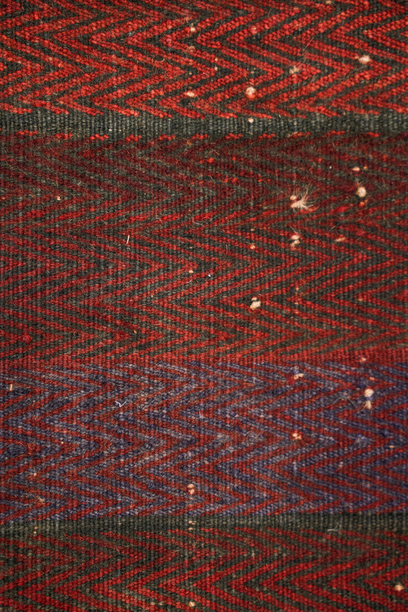Vintage Baloch rug 1'7" x 1'4" (salt bag)