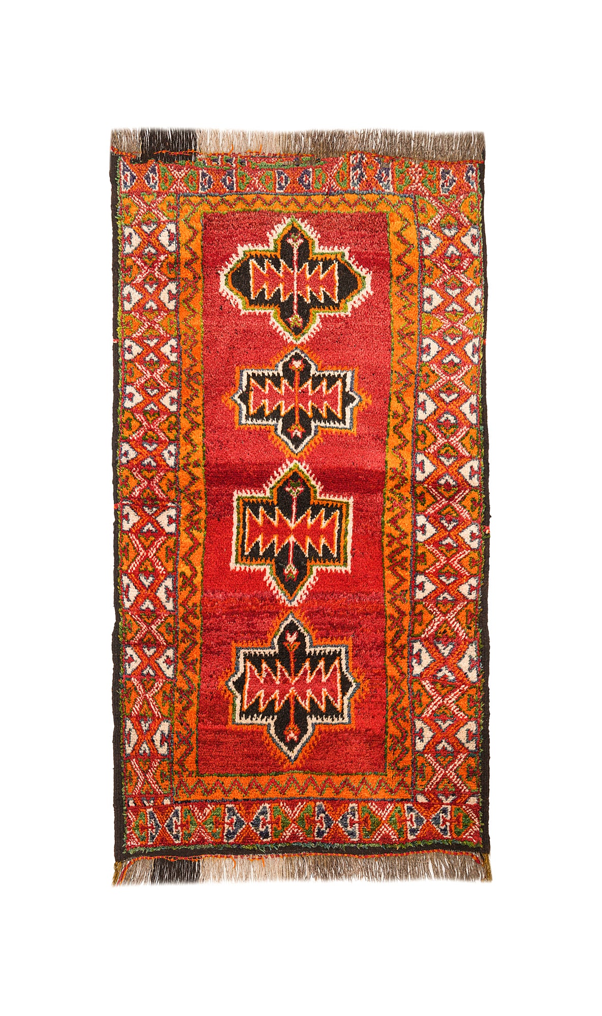 Vintage Moroccan Rug 6' x 3'2"