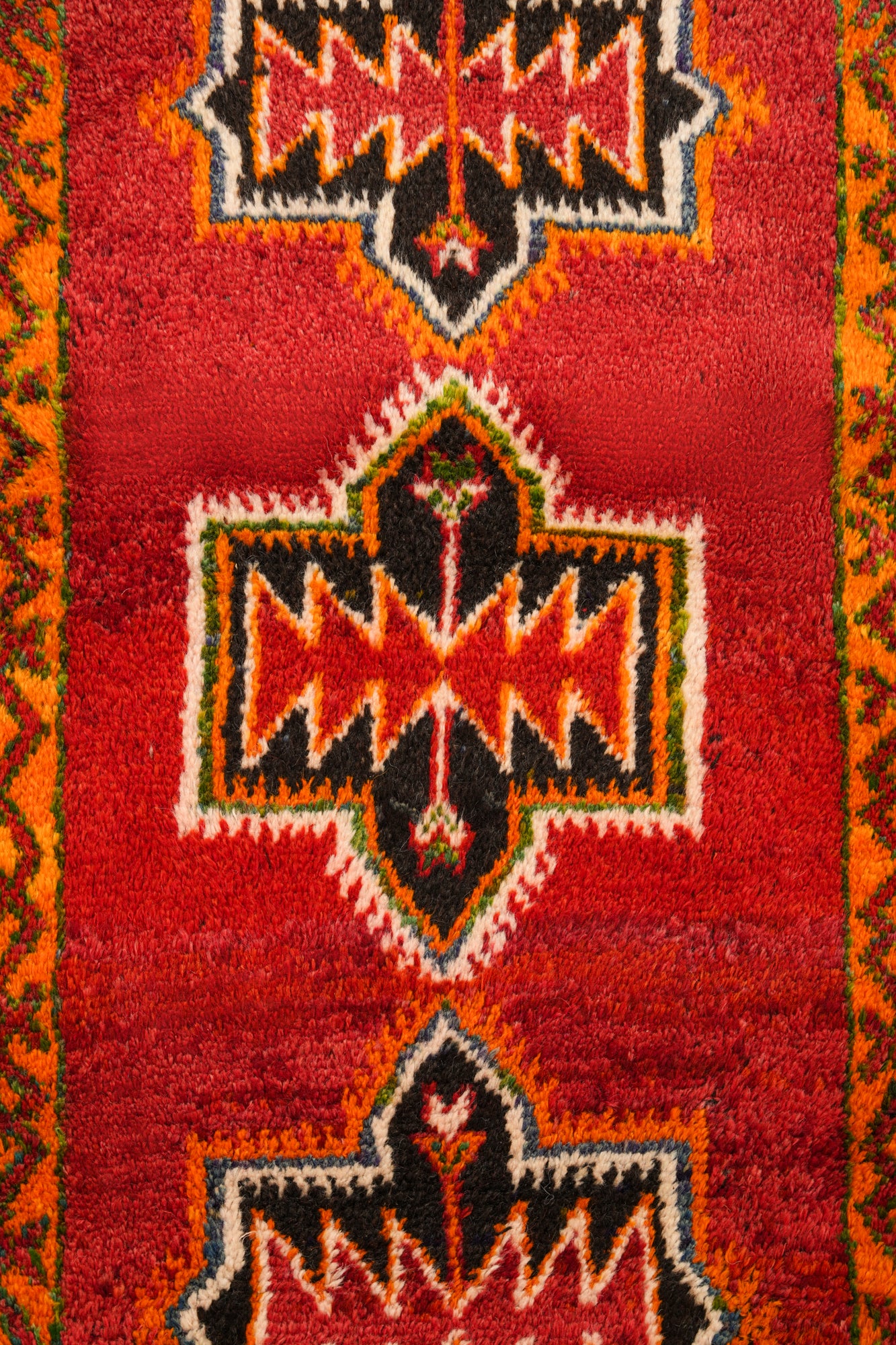 Vintage Moroccan Rug 6' x 3'2"