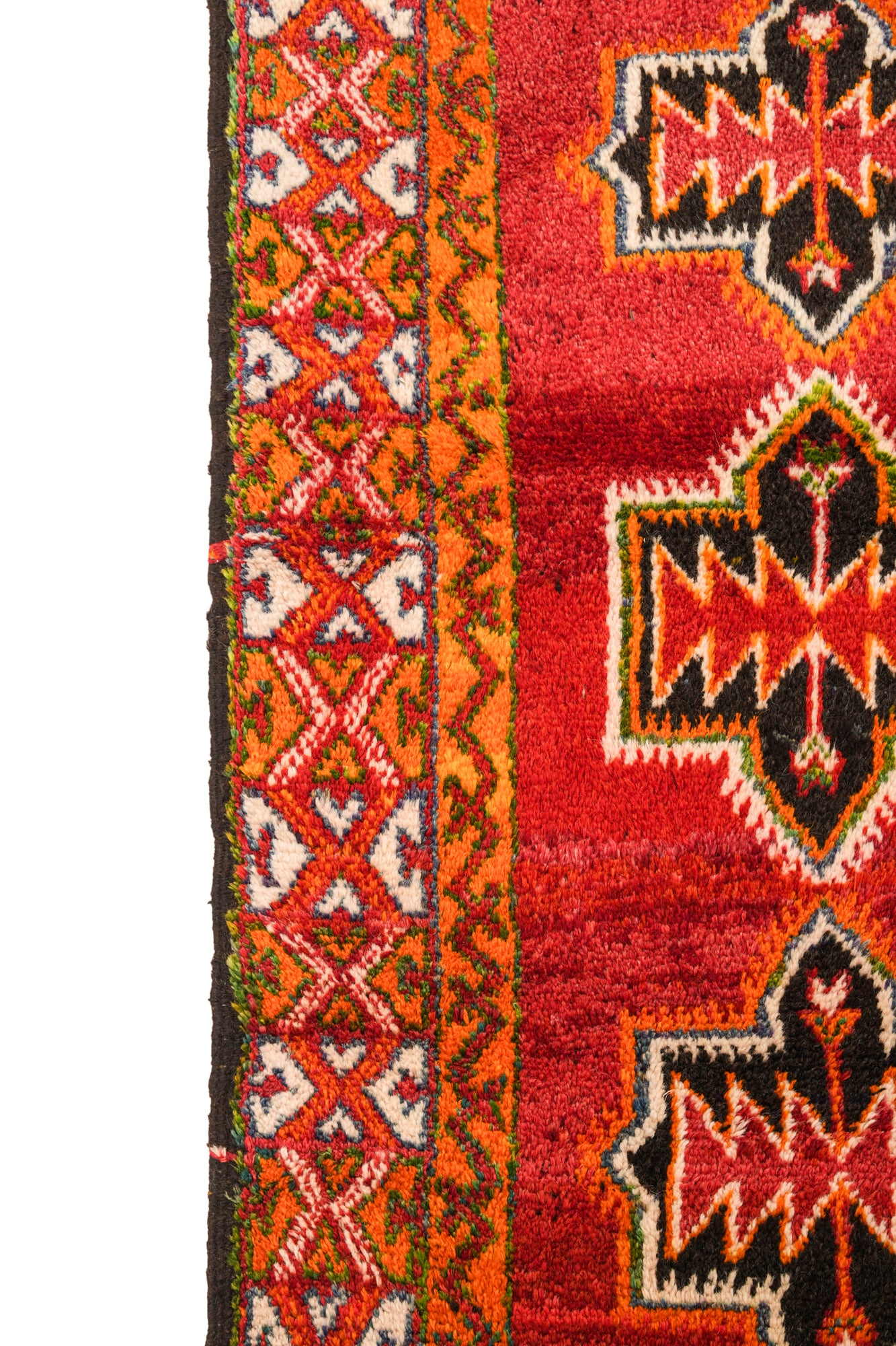 Vintage Moroccan Rug 6' x 3'2"