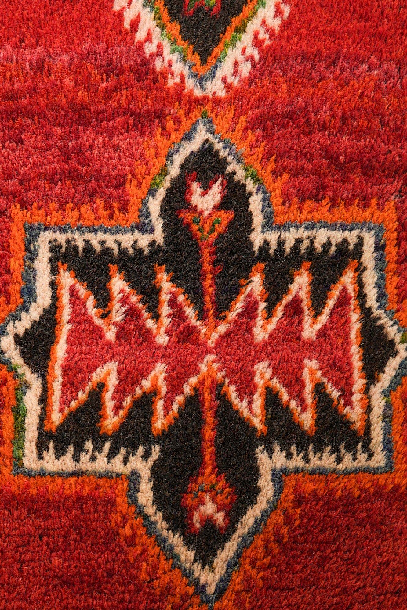 Vintage Moroccan Rug 6' x 3'2"