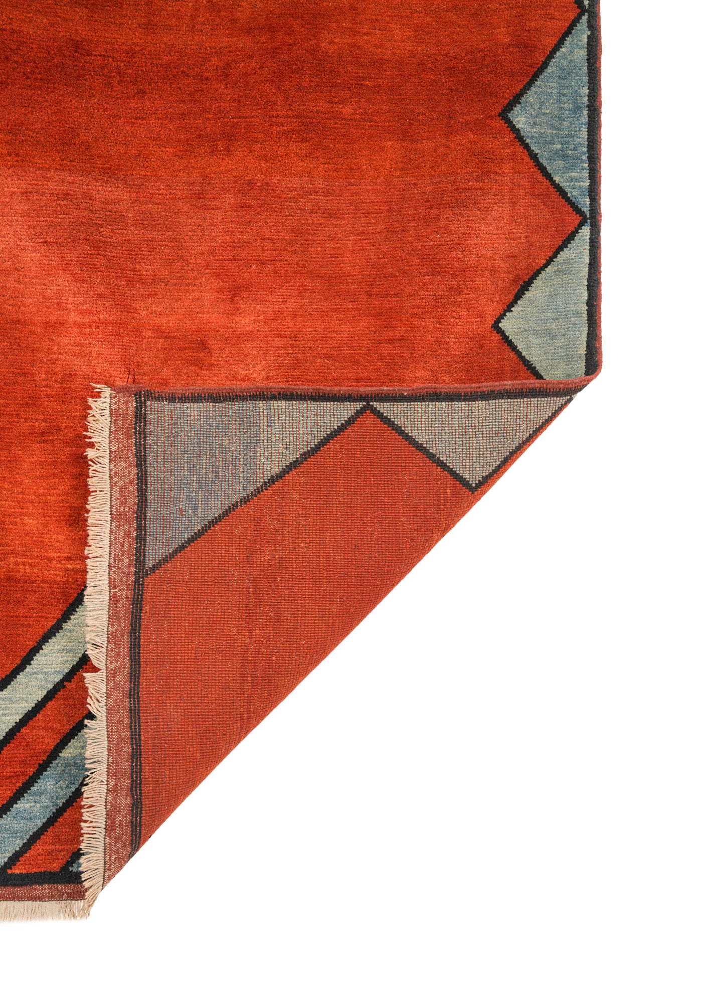 Vintage Turkish ART DECO Rug 6'2" x 4'