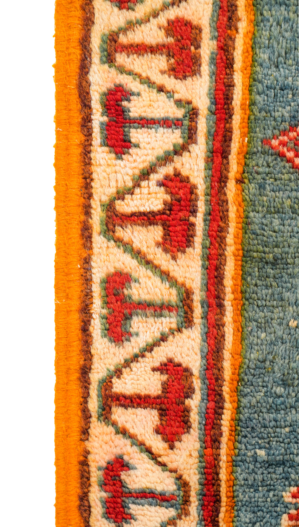 Vintage Moroccan High Atlas Berber Rug 4'10" x 2'
