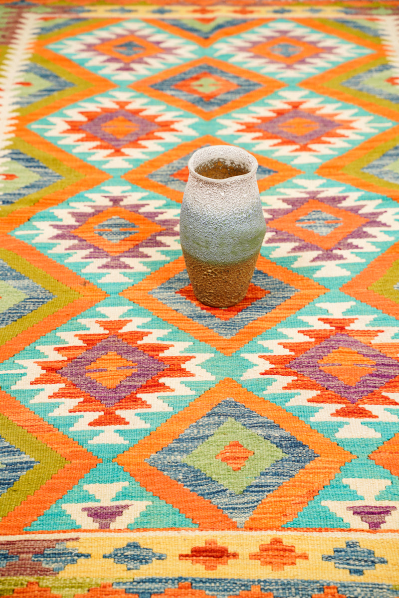 Modern Shirvan kilim 6'6" x 4'8"