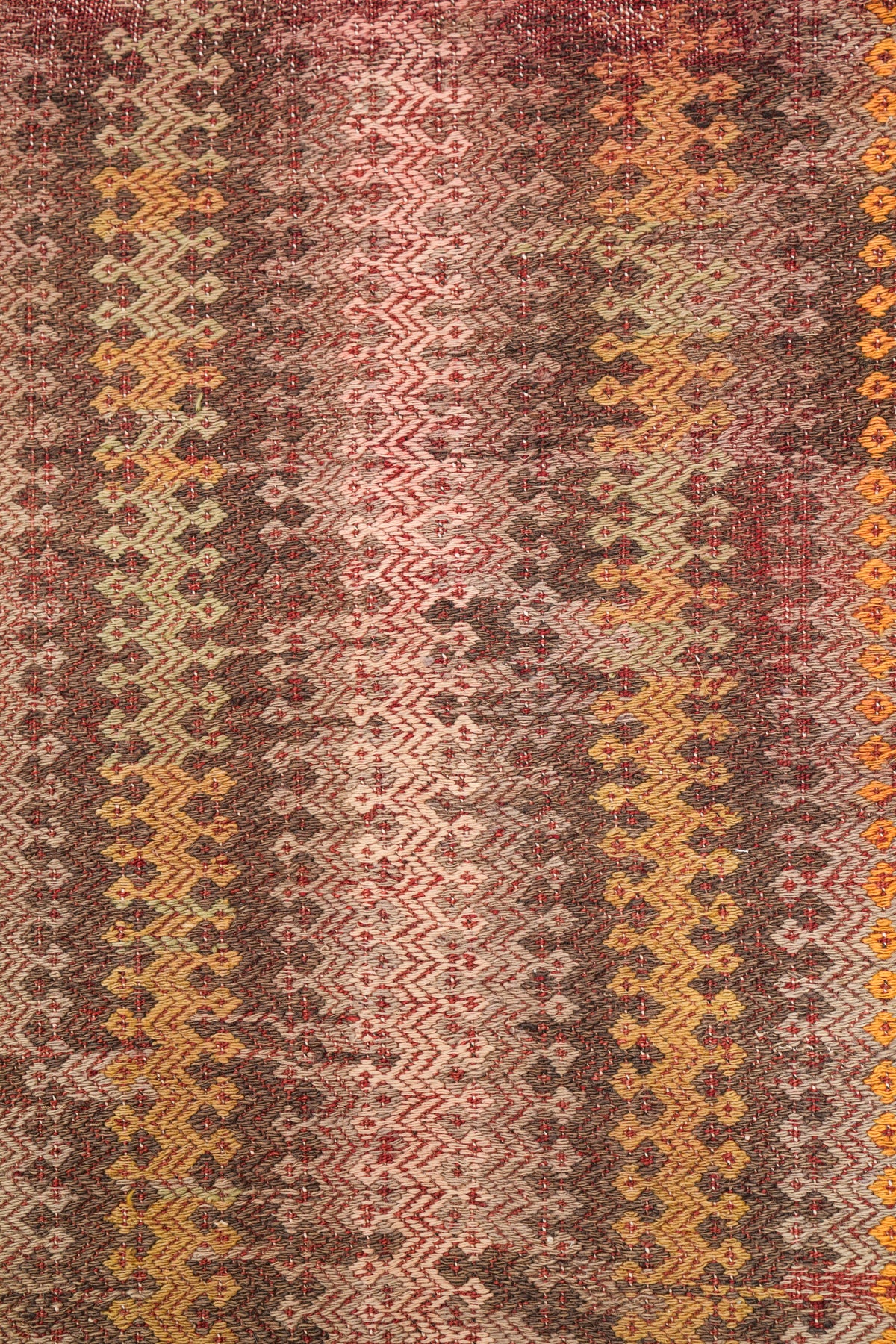 Vintage turkish Cicem Kilim 4'x 2'9"