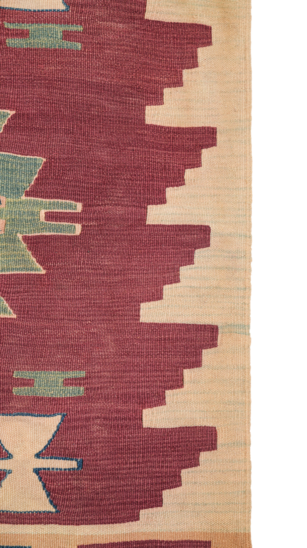 Vintage Turkish Kilim 3'9" x 2'9"
