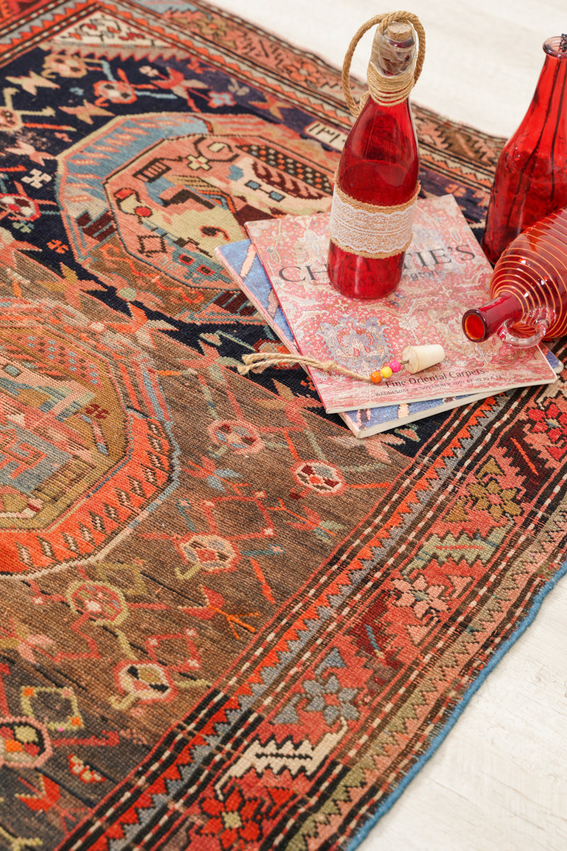 Antique Caucasian Shirvan Rug 5'3" x 3'2"