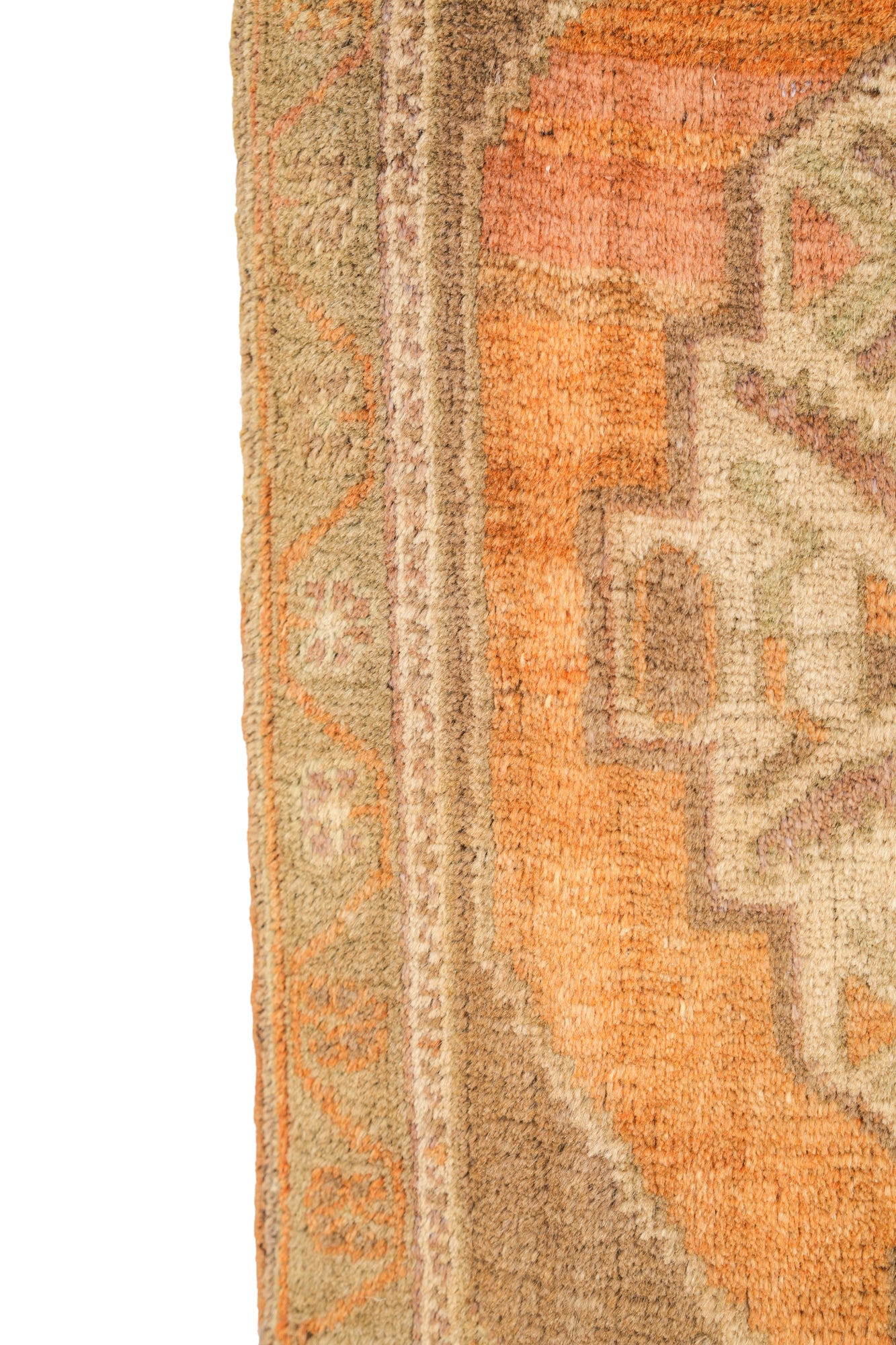 Vintage Turkish Rug 3'7" x 1'9"