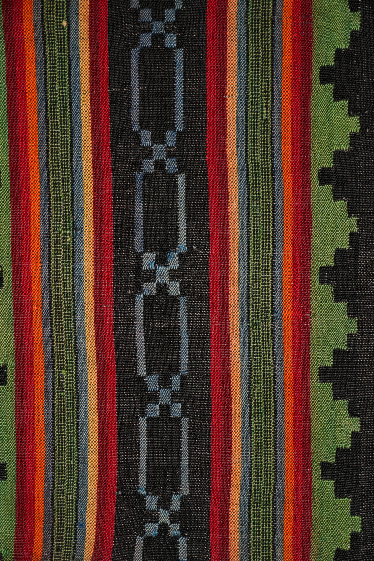 Vintage Romanian Floral Hallway Kilim 11' x 2'2"