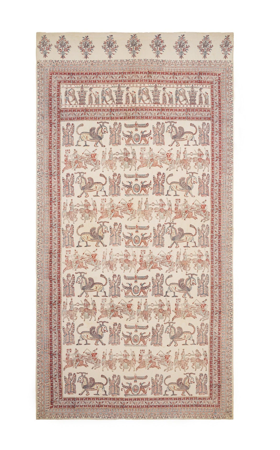 Simurgh 8'7" x 4'3" (Kalamkari)