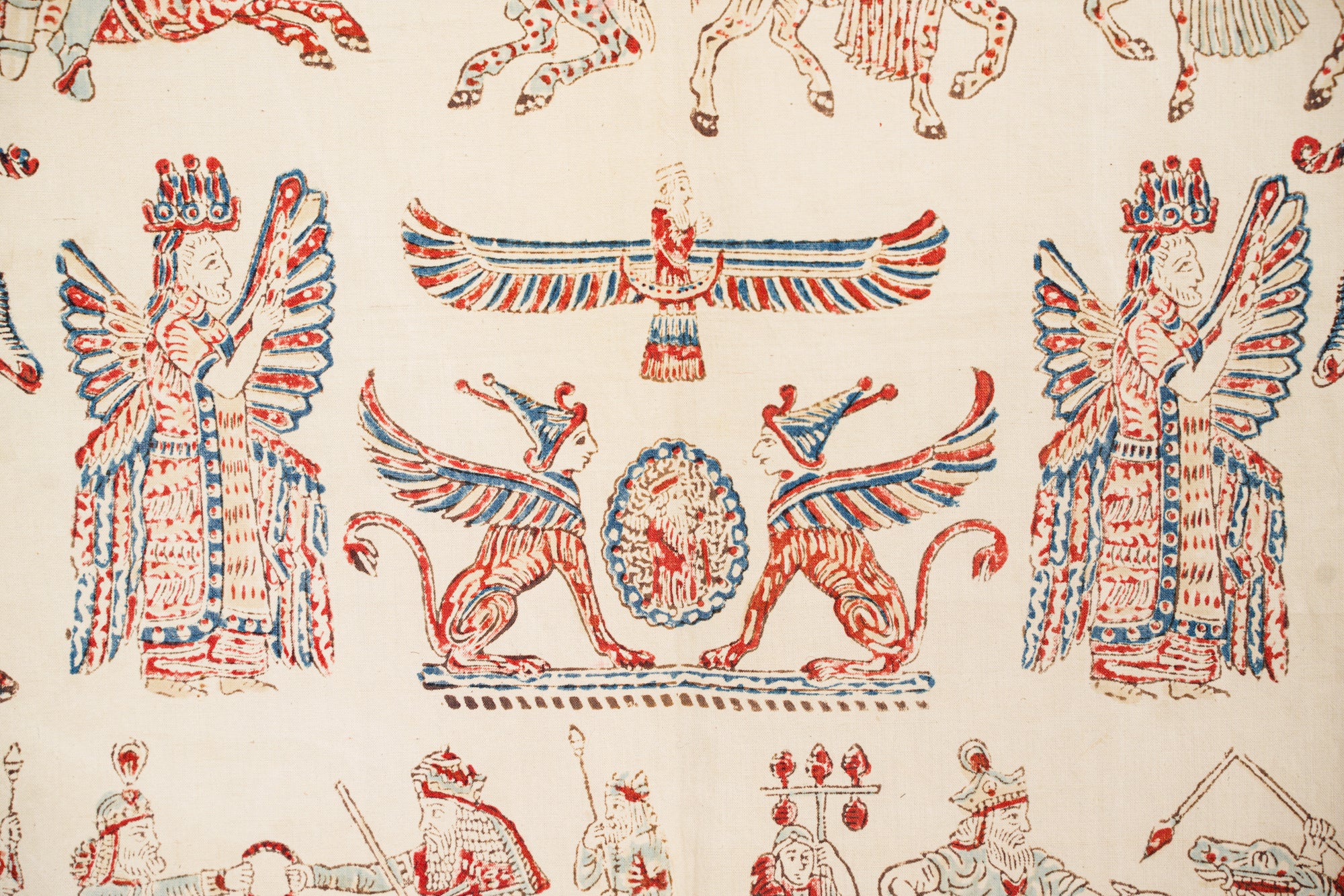 Simurgh 8'7" x 4'3" (Kalamkari)