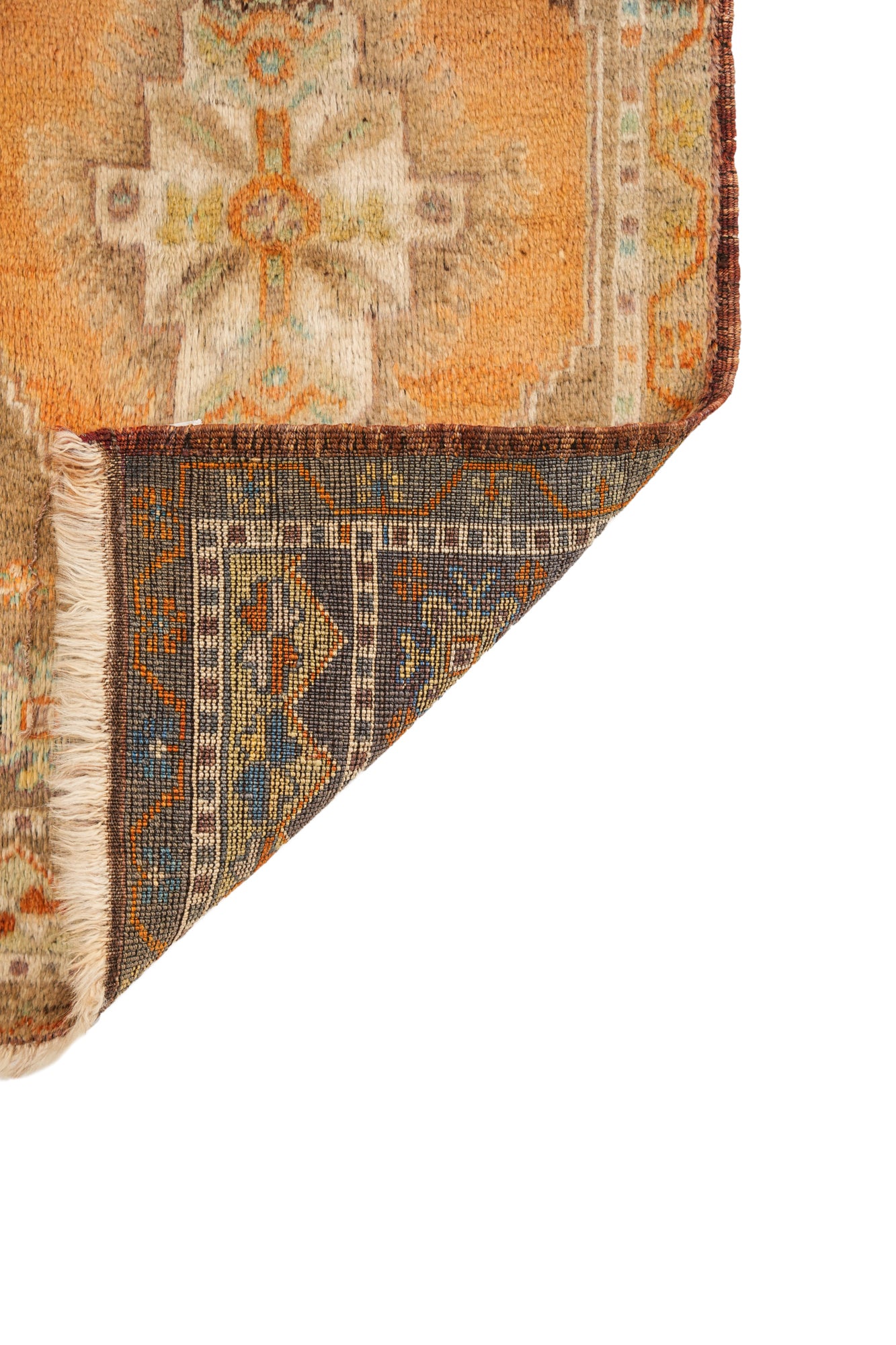 Vintage Turkish Rug 3'1" x 1'8"