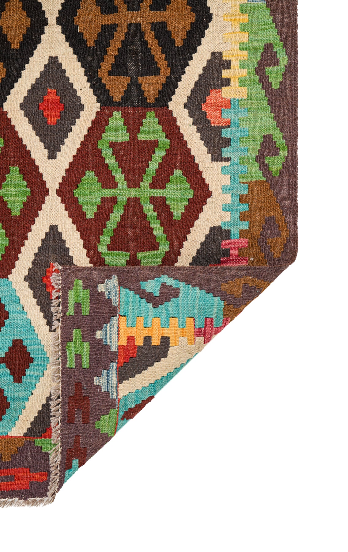 Modern Anatolian hallway Kilim 10' x 3'