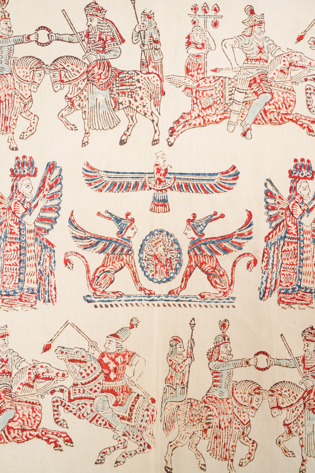 Simurgh 8'7" x 4'3" (Kalamkari)