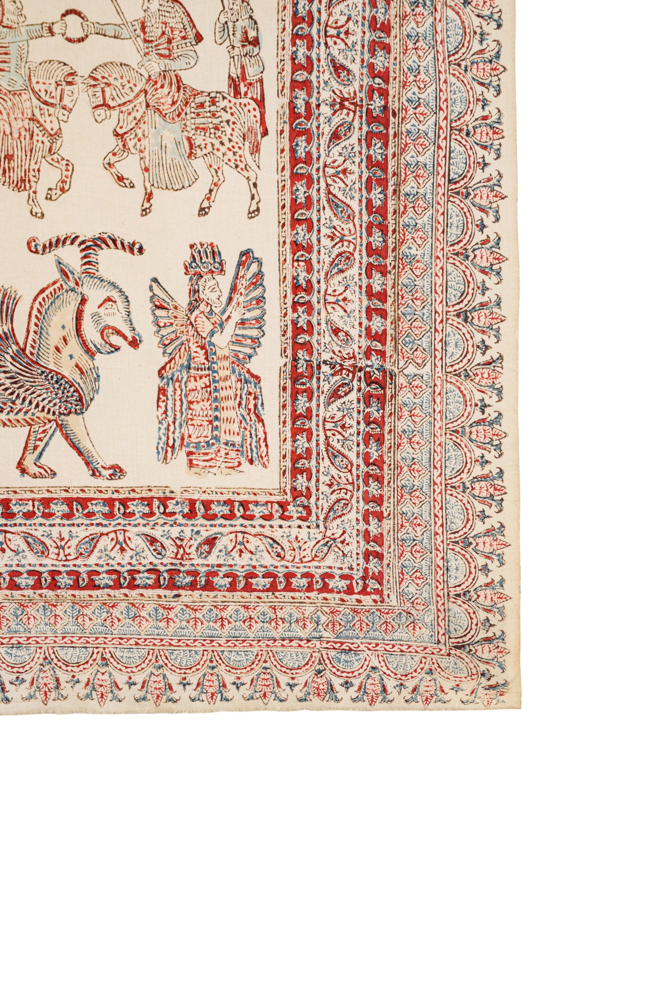 Simurgh 8'7" x 4'3" (Kalamkari)