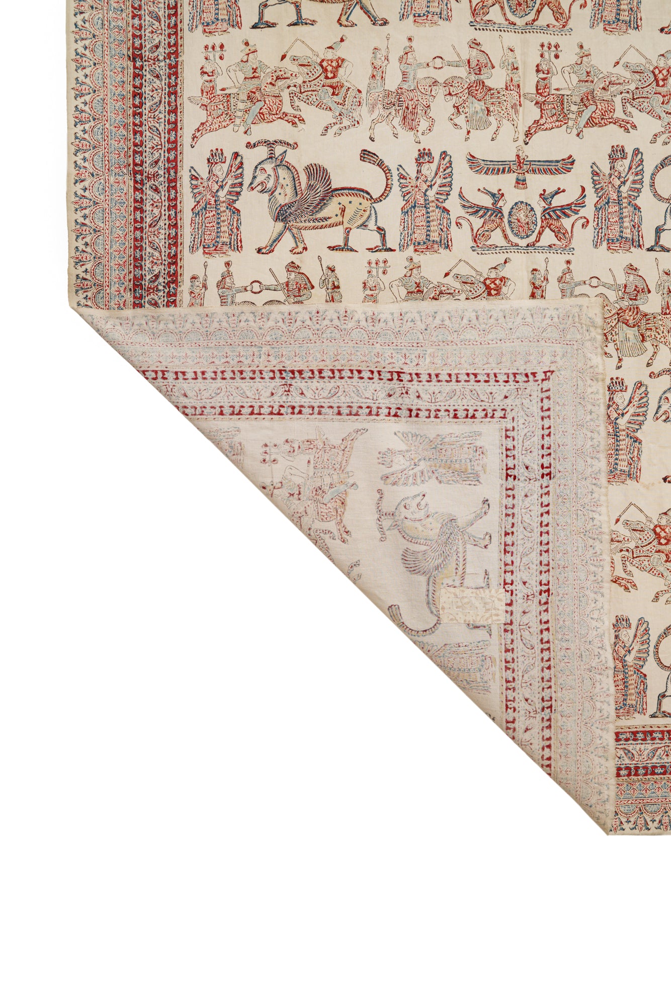 Simurgh 8'7" x 4'3" (Kalamkari)