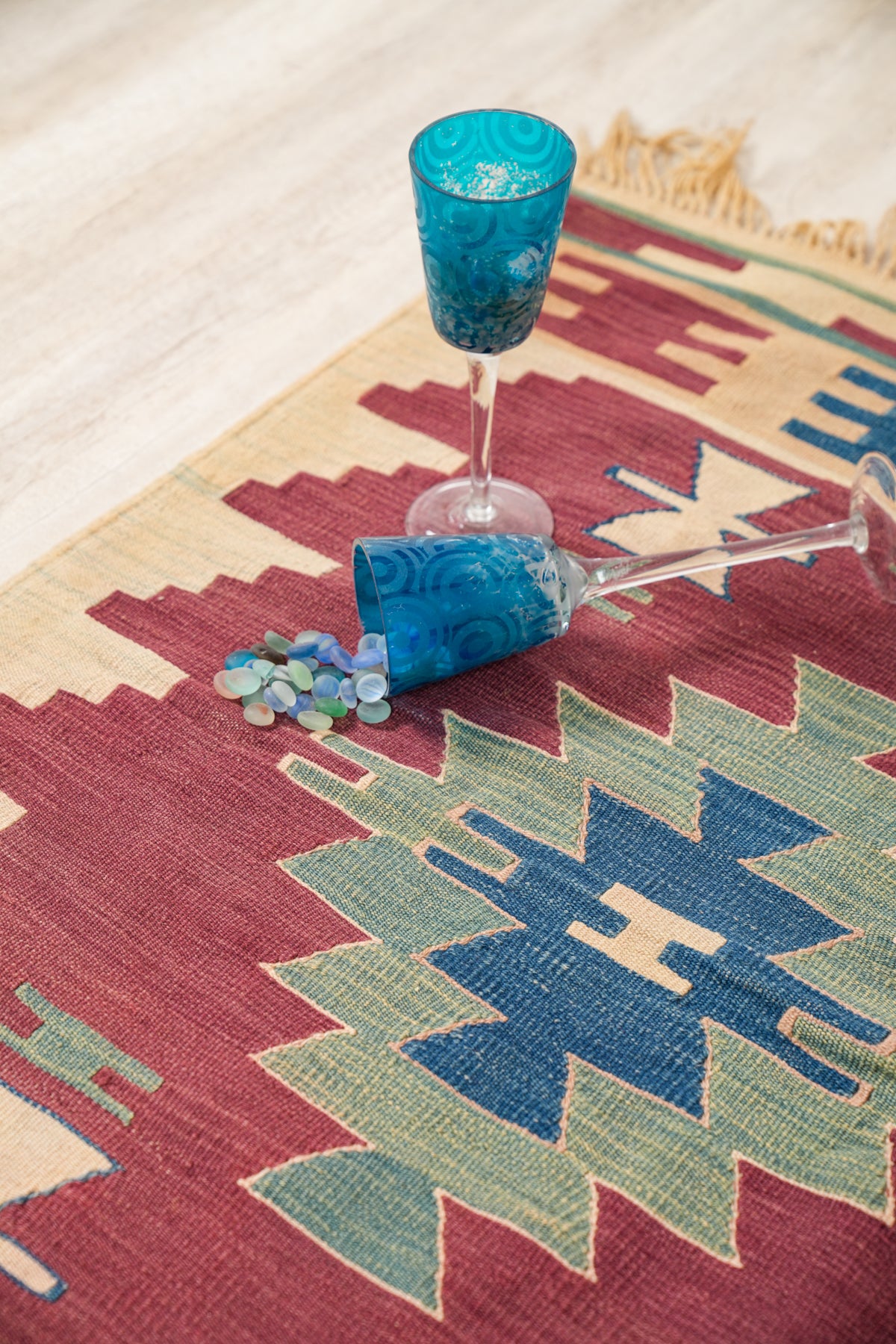 Vintage Turkish Kilim 3'9" x 2'9"