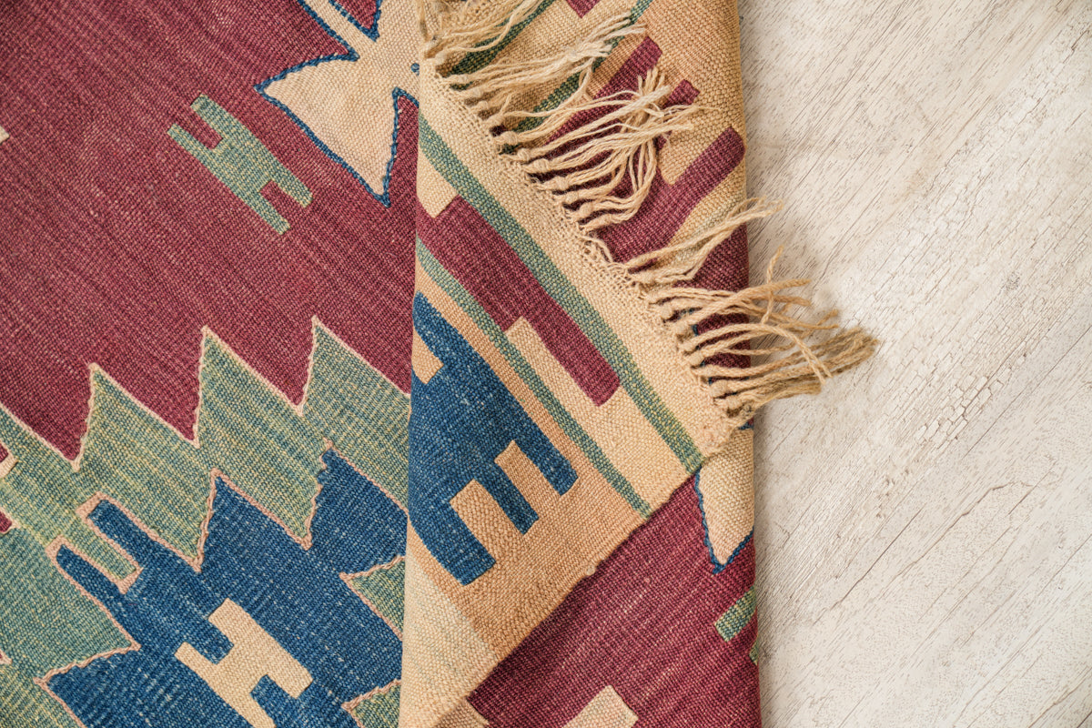 Vintage Turkish Kilim 3'9" x 2'9"