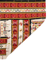 Vintage Algerian Berber Kilim 3' x 1'6"