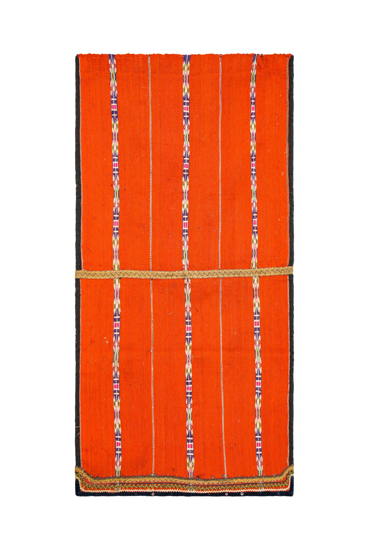 Vintage Bulgarian Folk Textile 2'8" x 1'4"