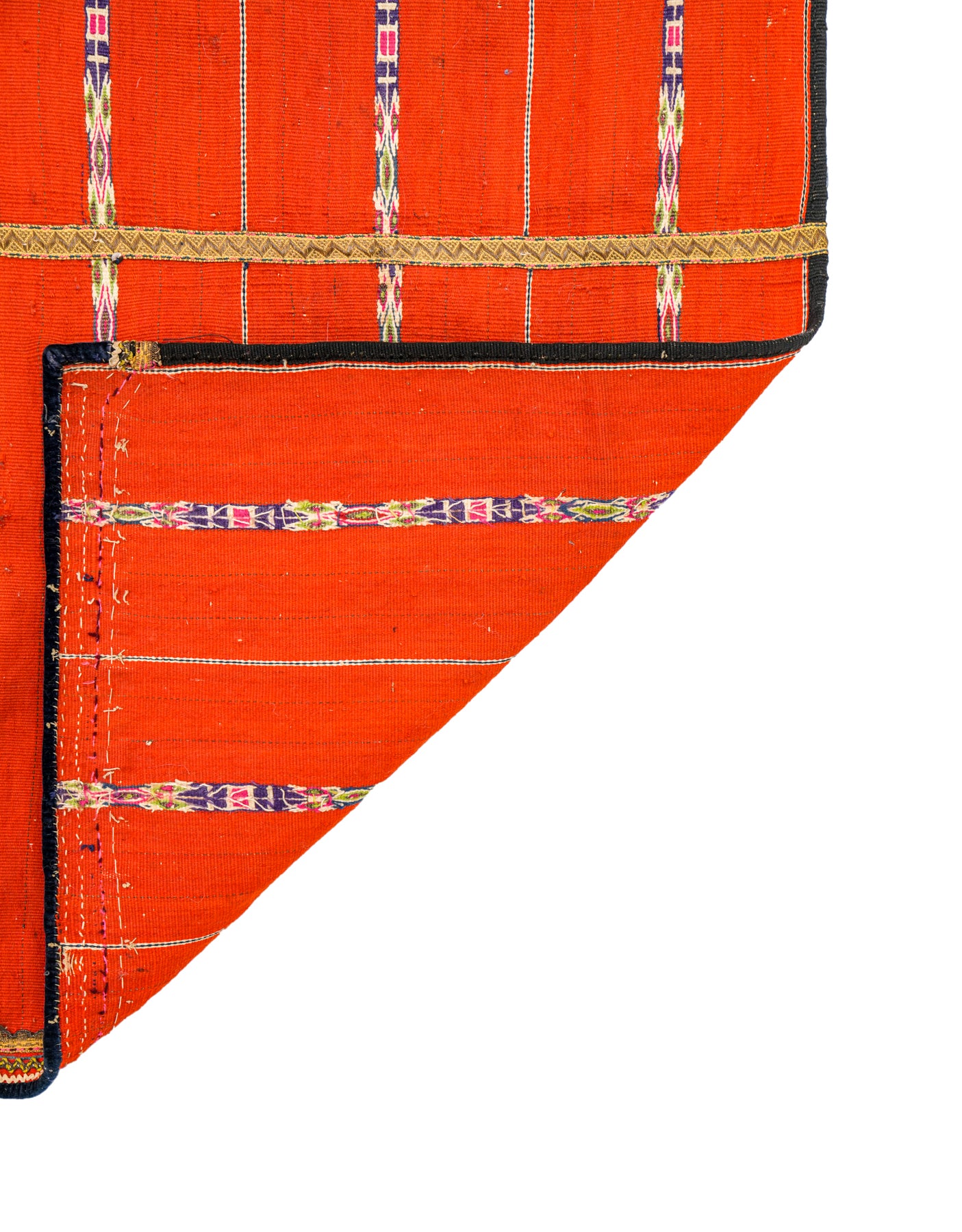 Vintage Bulgarian Folk Textile 2'8" x 1'4"