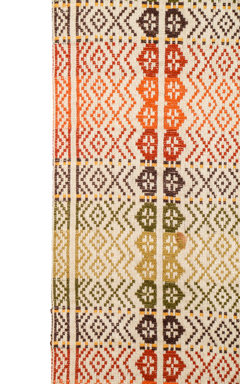Vintage Scandinavian Skillbragd Textile 3'2" x 1'3"