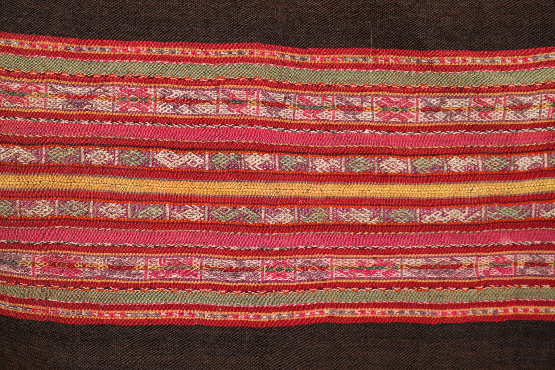 Antique Bolivian Aymara Textile 3'6" x 2'9"