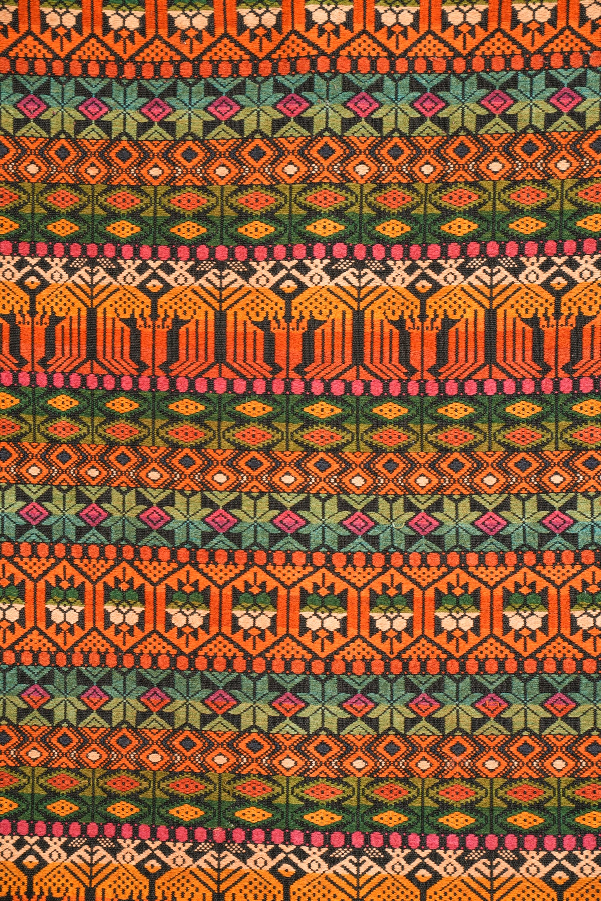 Vintage Guatemalan Nomadic Textile 5'2" x 2'9"