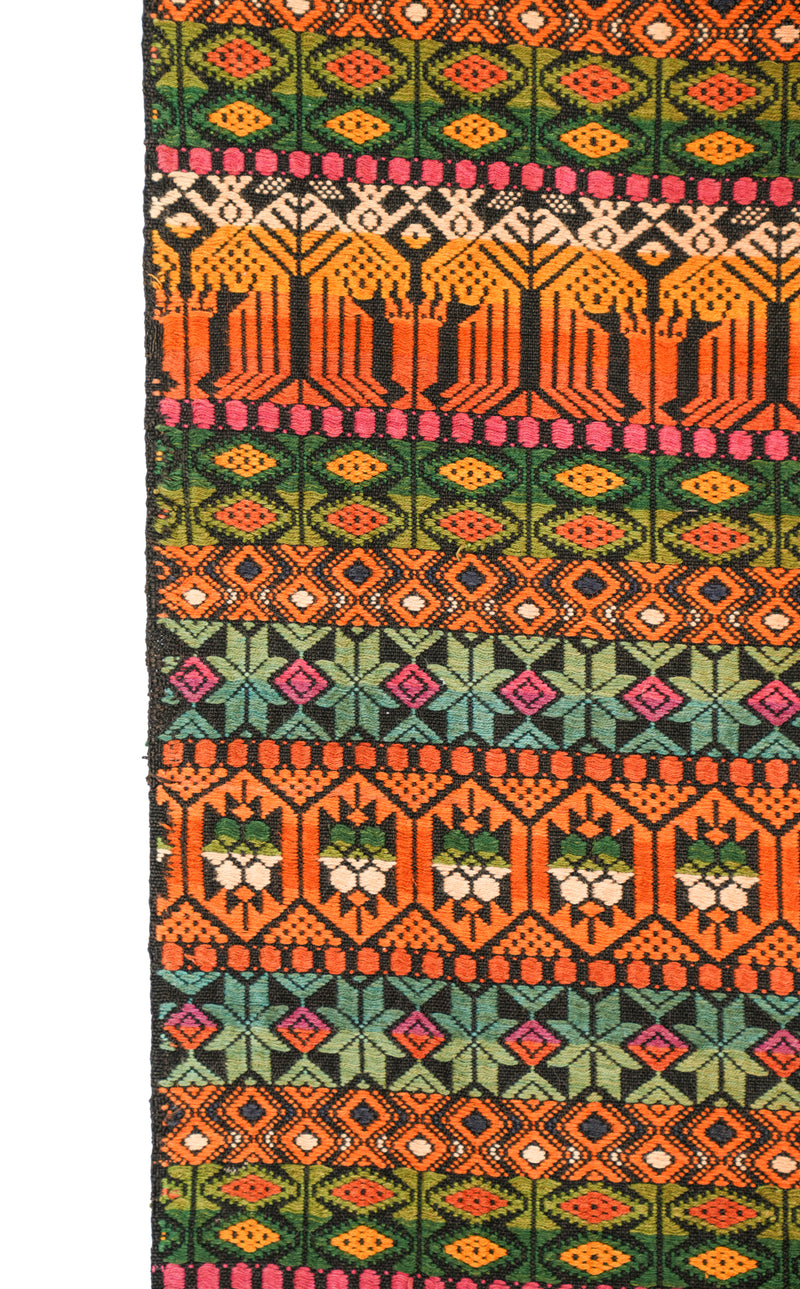 Vintage Guatemalan Nomadic Textile 5'2" x 2'9"
