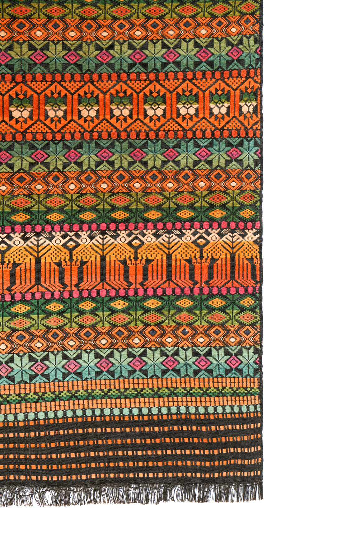 Vintage Guatemalan Nomadic Textile 5'2" x 2'9"