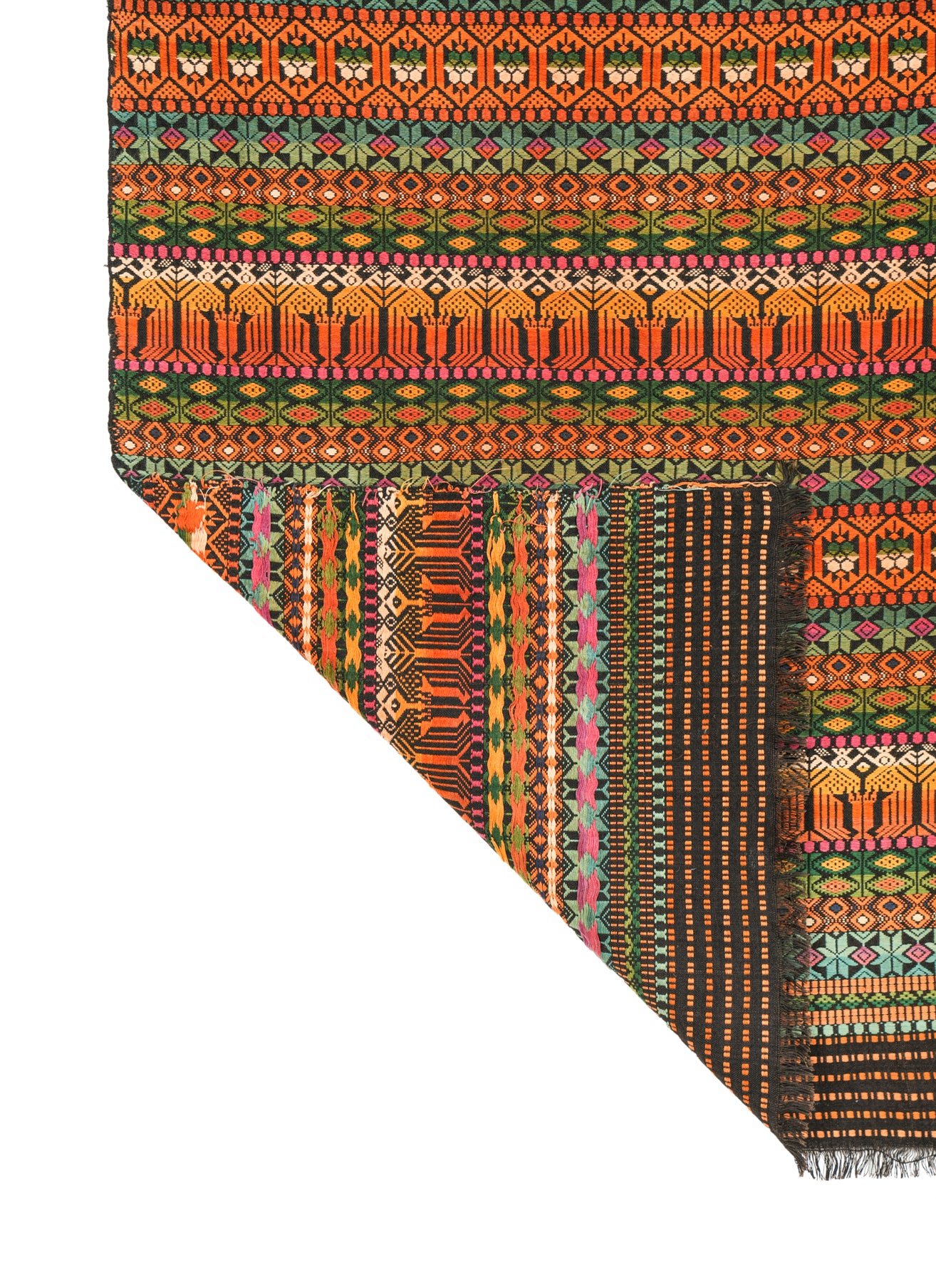 Vintage Guatemalan Nomadic Textile 5'2" x 2'9"
