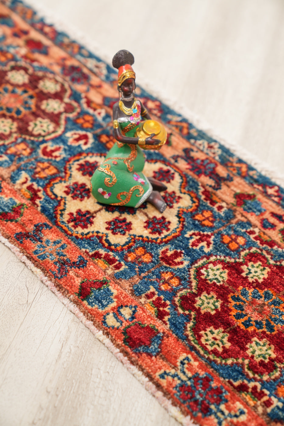 Vintage Afghan Rug (PAIR) 3'4" x 1'