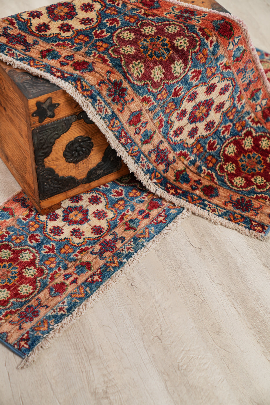 Vintage Afghan Rug (PAIR) 3'4" x 1'