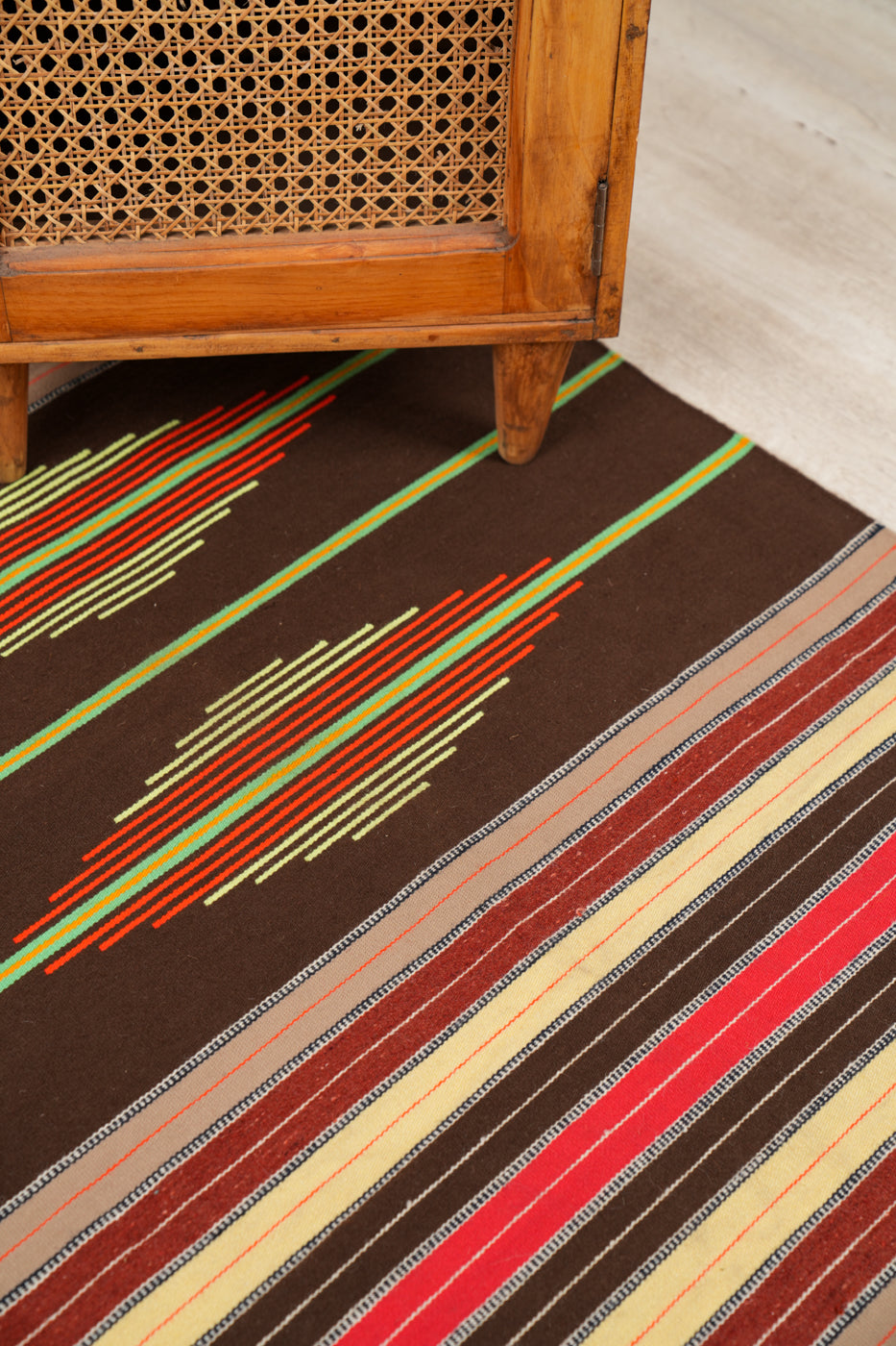 Vintage Peruvian Kilim 4'3" x 2'6"