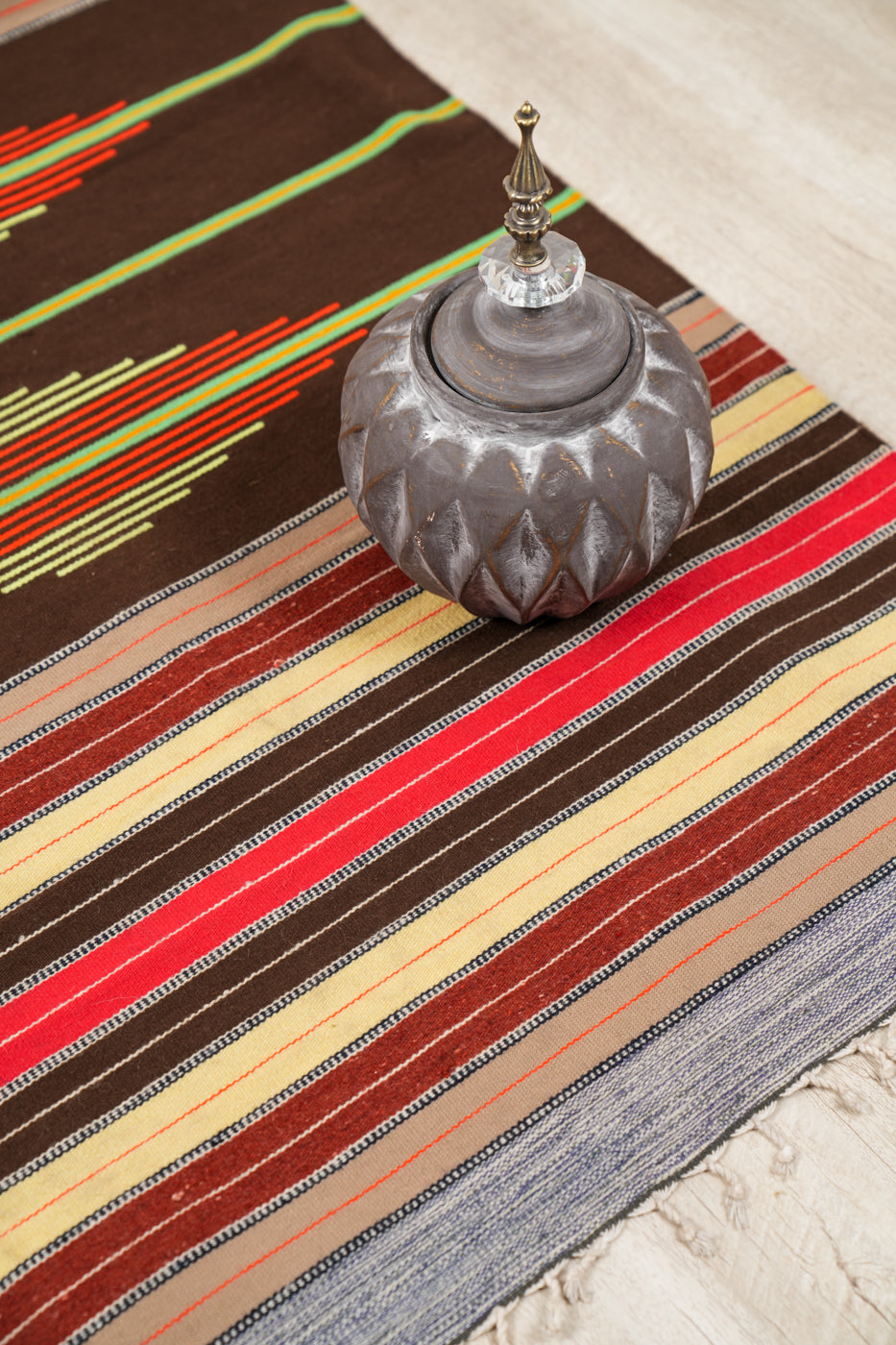 Vintage Peruvian Kilim 4'3" x 2'6"