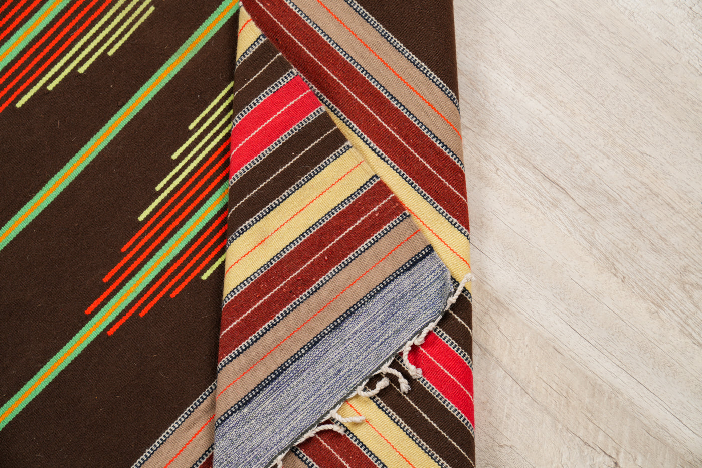 Vintage Peruvian Kilim 4'3" x 2'6"