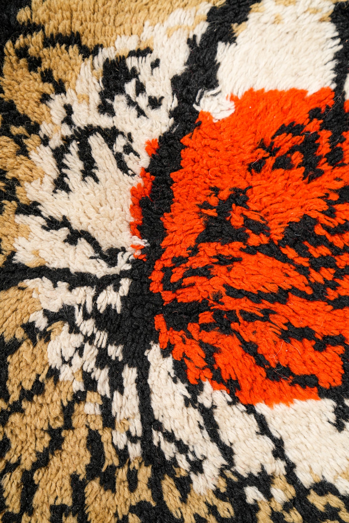 Vintage Scandinavian Rya Rug 1'10" x 1'4"
