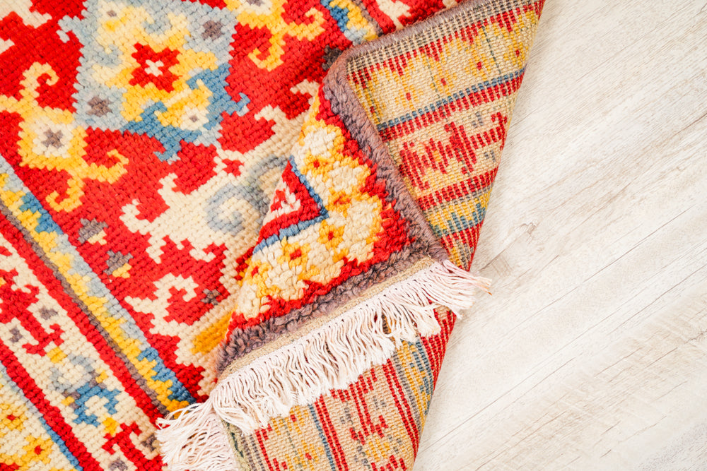 Vintage Turkish Tribal Rug 3'4" x 2'