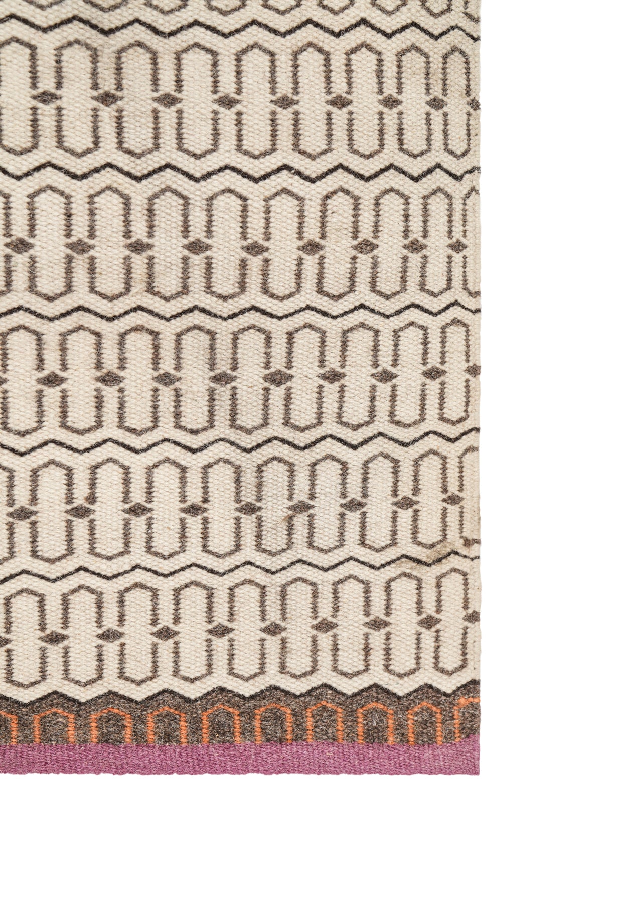 Vintage Scandinavian Loom Textile 5' x 3'