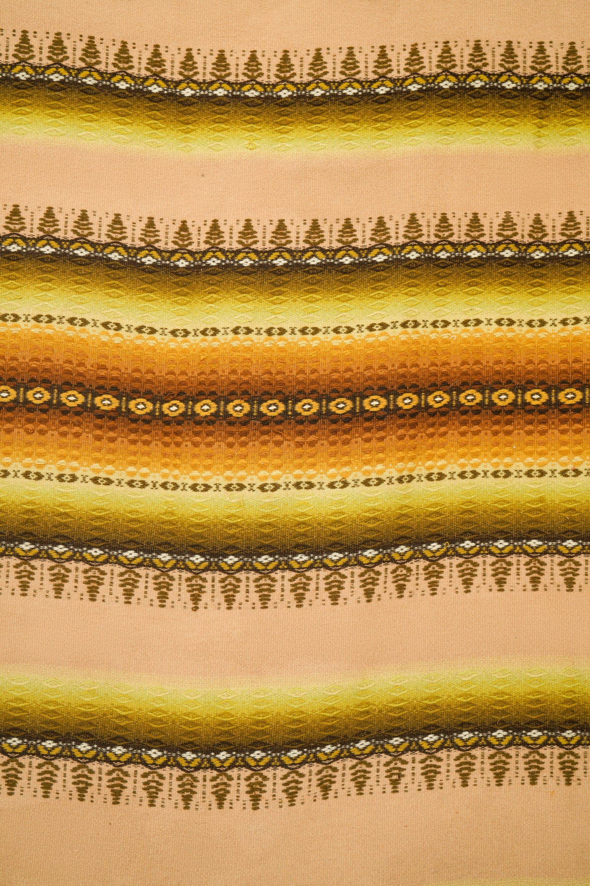 Vintage Scandinavian Loom Textile 7' x 5'3"