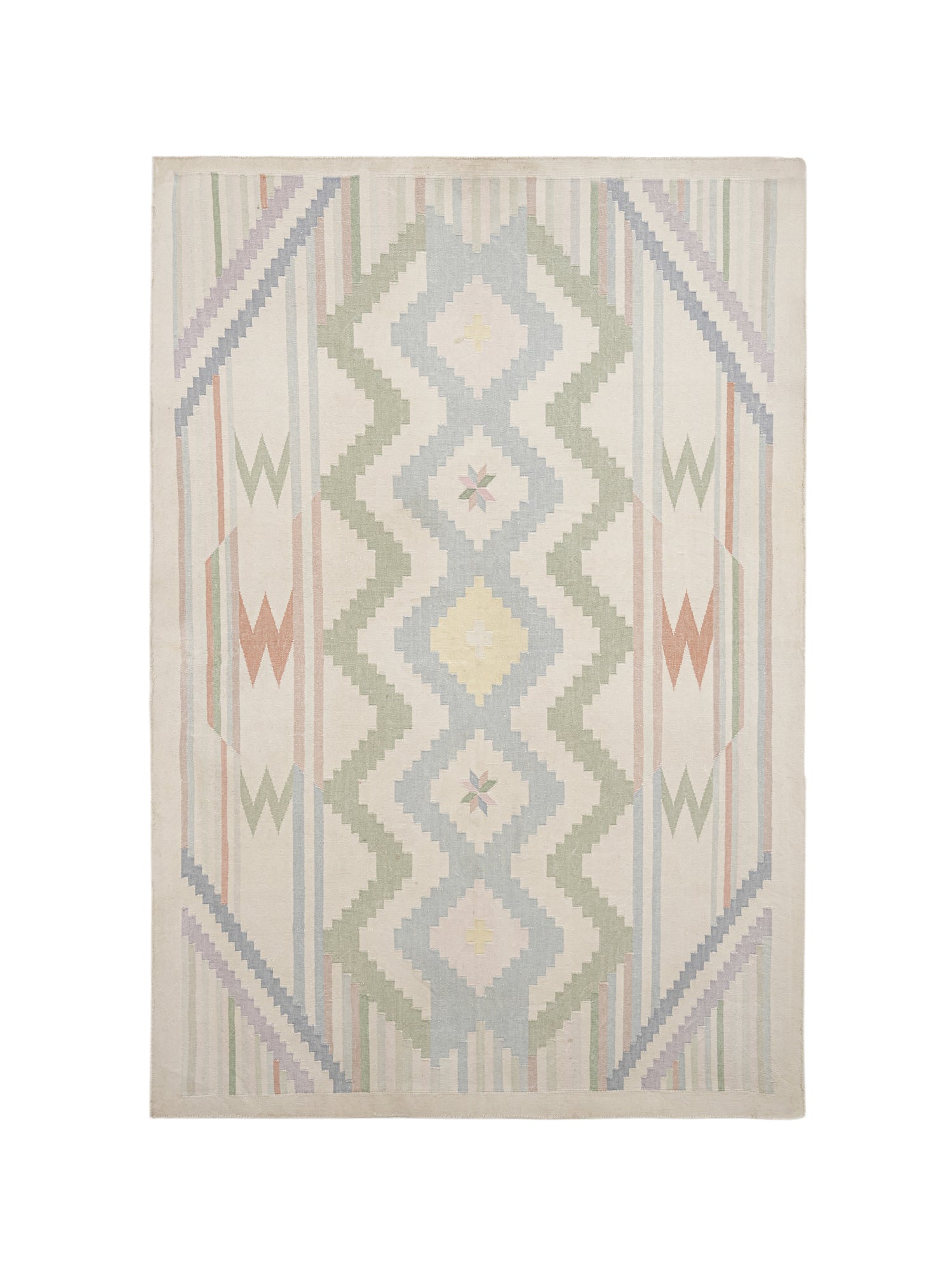 Vintage Indian Dhurrie 5'1"x 4'