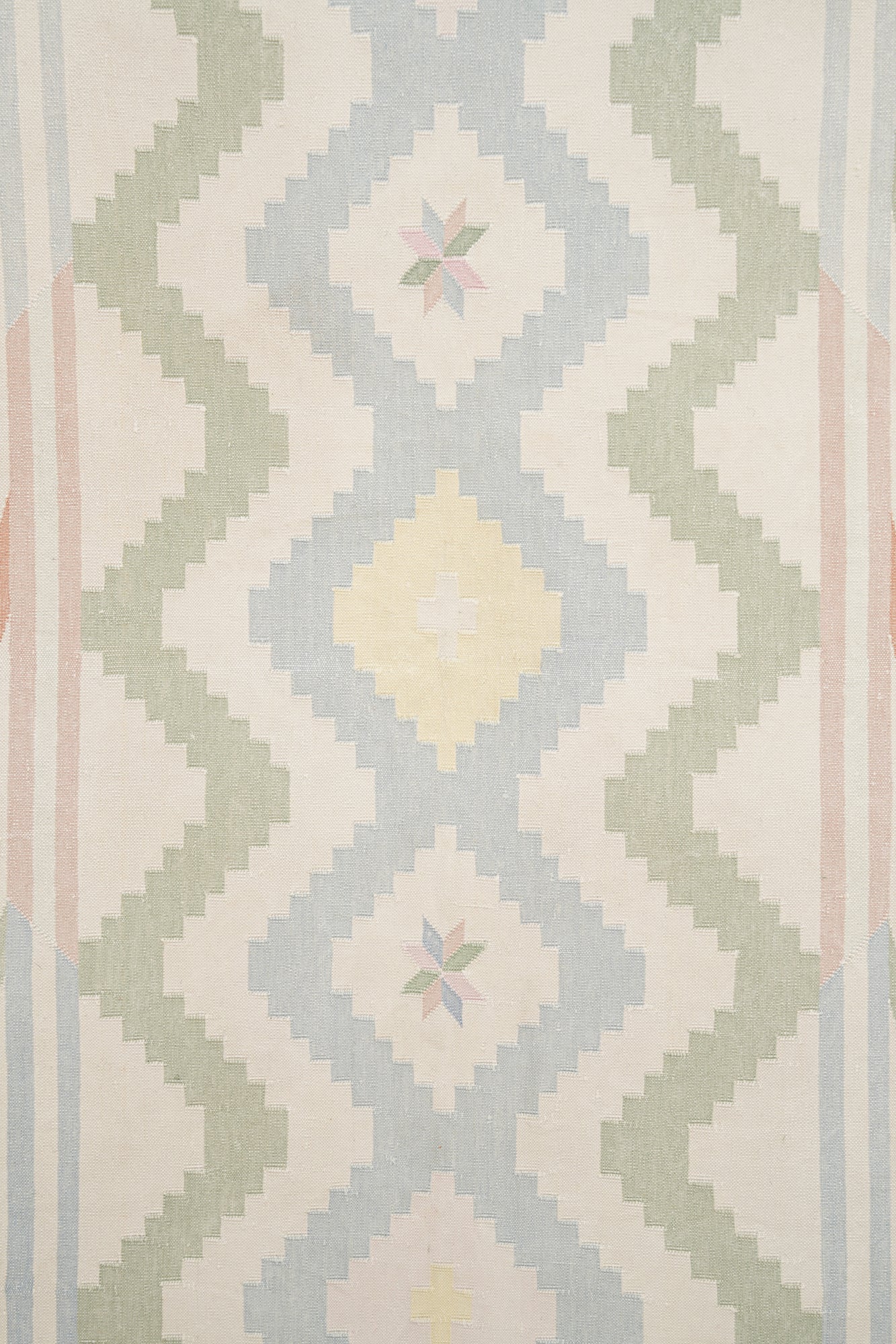 Vintage Indian Dhurrie 5'1"x 4'
