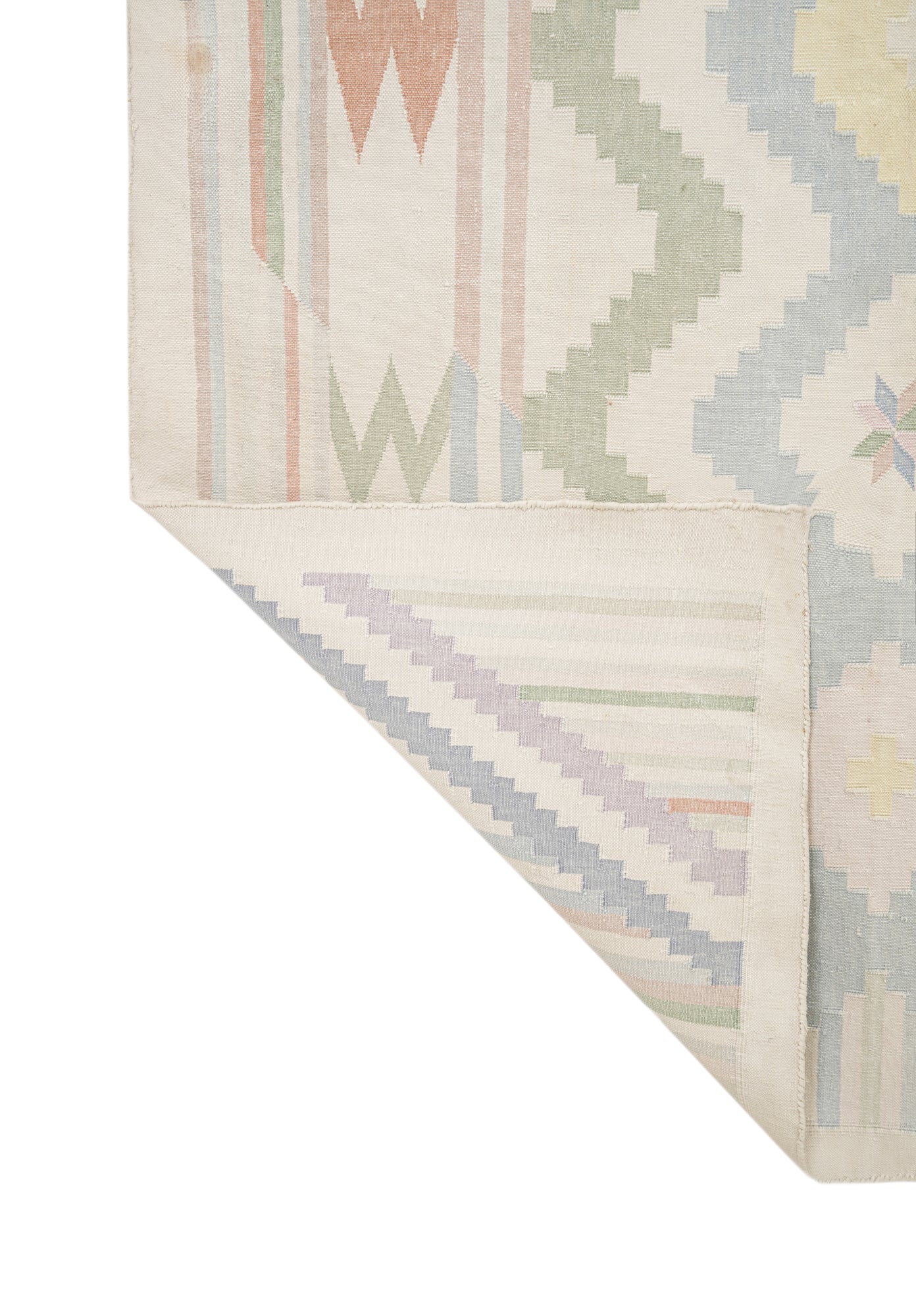 Vintage Indian Dhurrie 5'1"x 4'