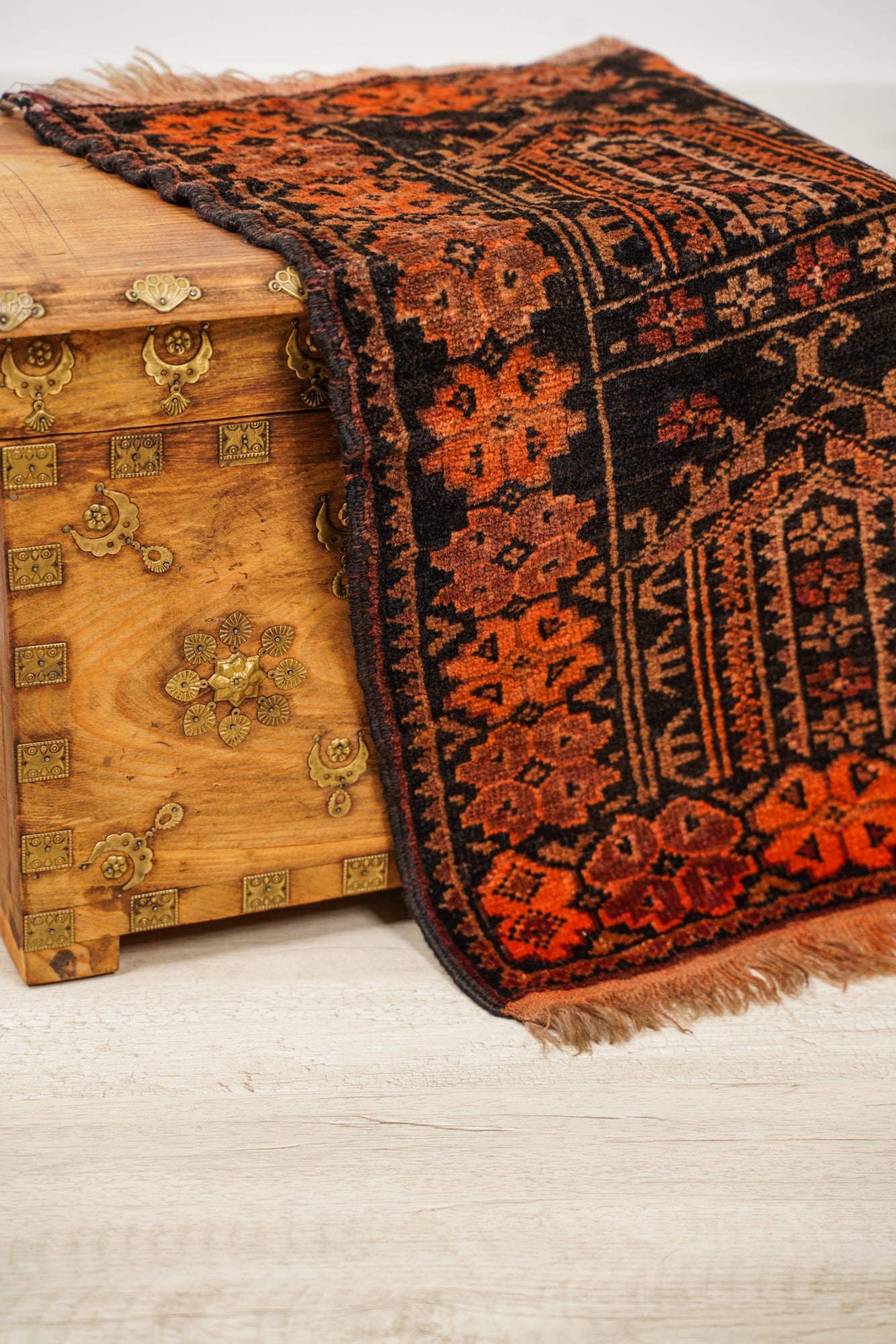 Vintage Baloch Rug 2'2" x 1'6"