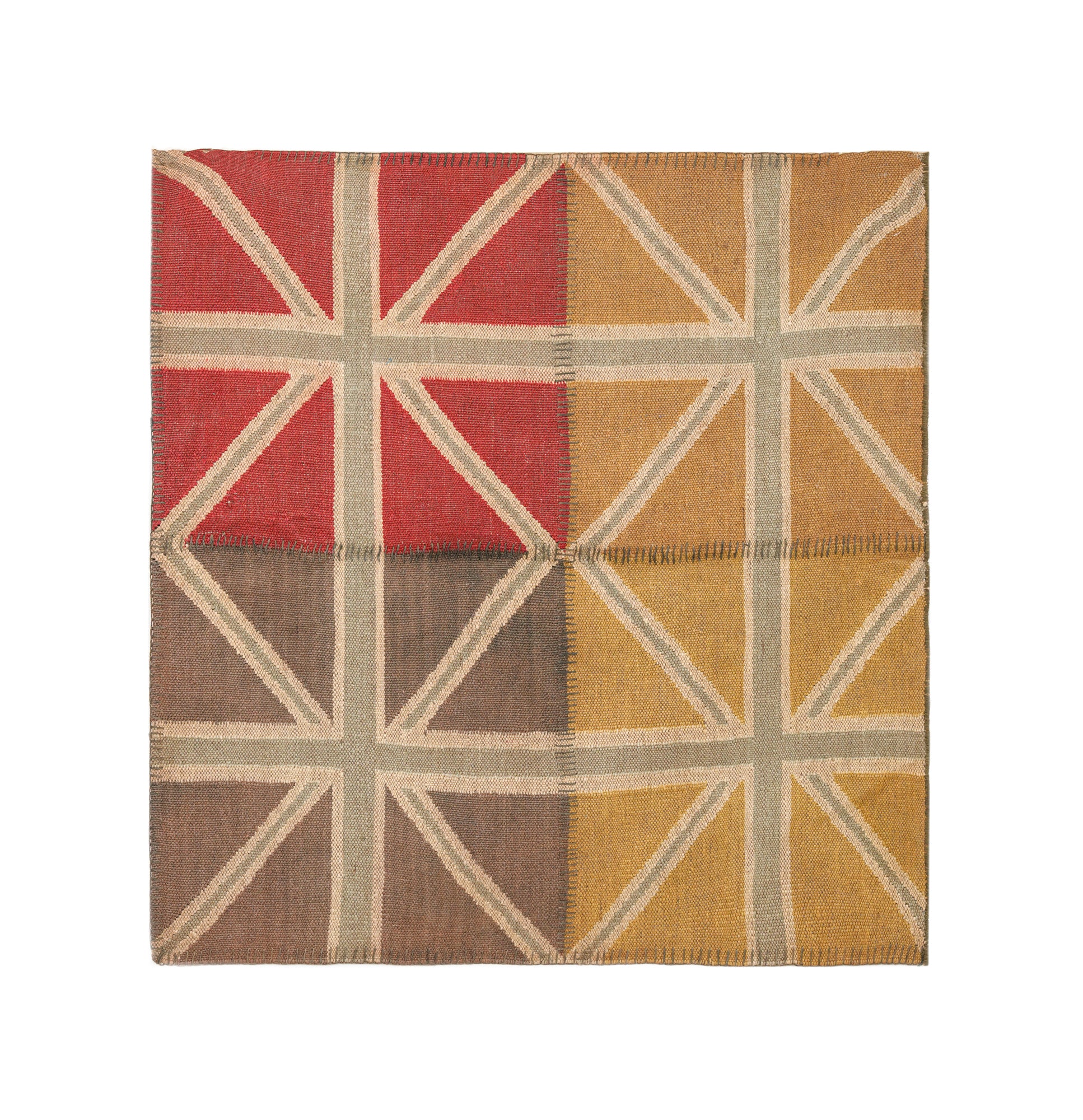 Vintage Scandanavian Kilim 4' x 3'8"