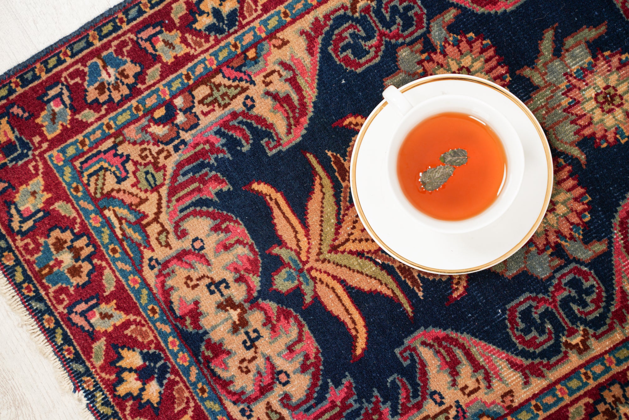 Vintage Turkish Sparta Rug 2' x 1'7"