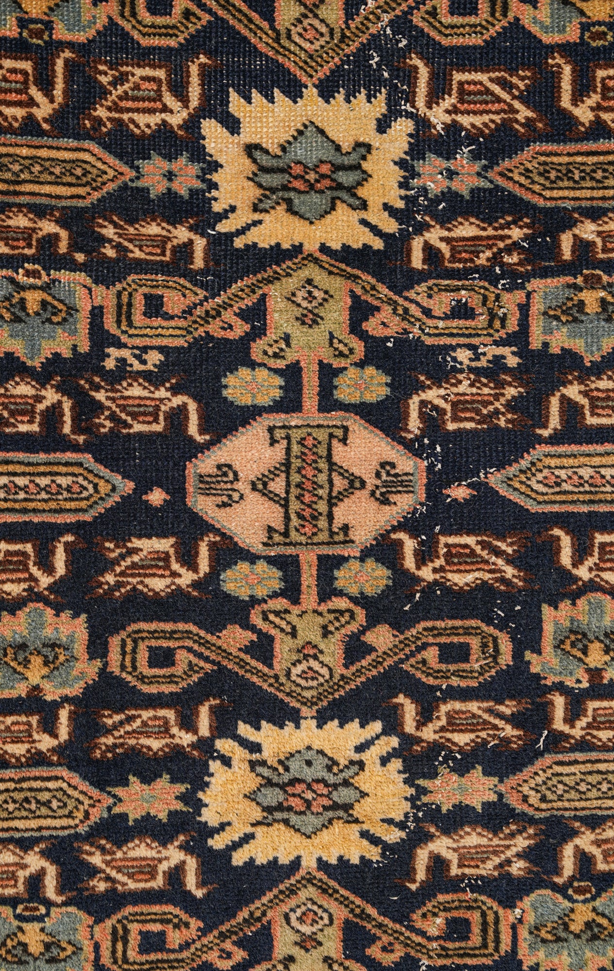Antique Caucasian Perpedil Shirvan 3'4"x 2'7"