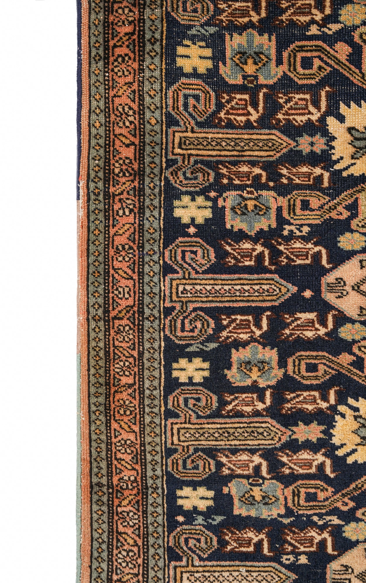 Antique Caucasian Perpedil Shirvan 3'4"x 2'7"